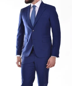 BRIAN DALES Abiti<Abito slim blu chiaro