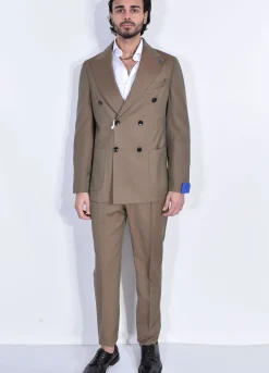 GUARINUCCI Abiti<Abito doppiopetto ruggine Forio Vitale Barberis Canonico