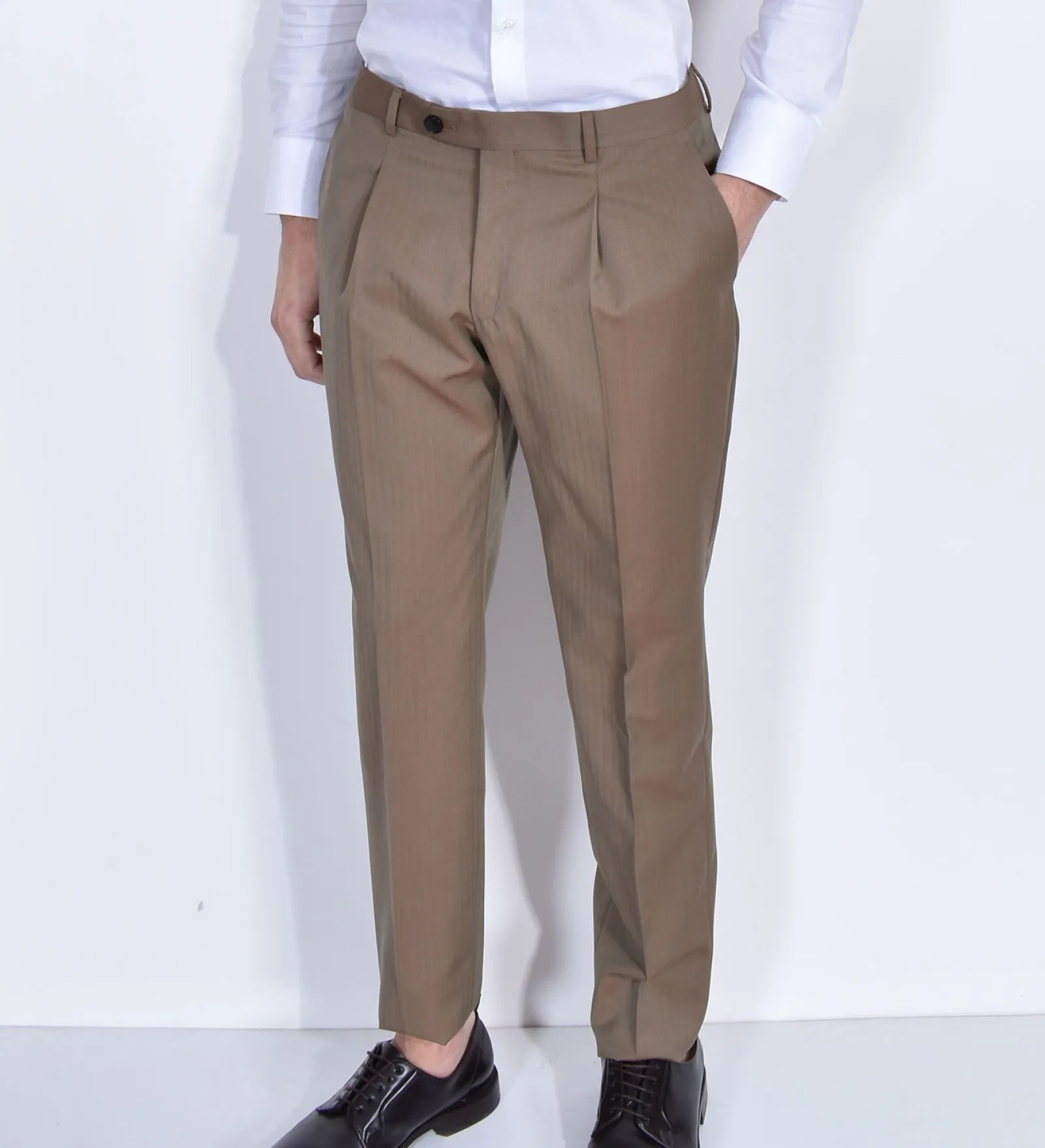 GUARINUCCI Abiti<Abito doppiopetto ruggine Forio Vitale Barberis Canonico