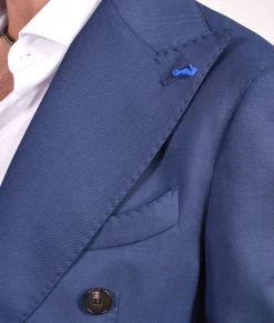 GUARINUCCI Abiti<Abito doppiopetto blu Forio Vitale Barberis Canonico