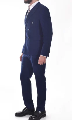 Marcel Morel Abiti<Abito doppiopetto blu chiaro