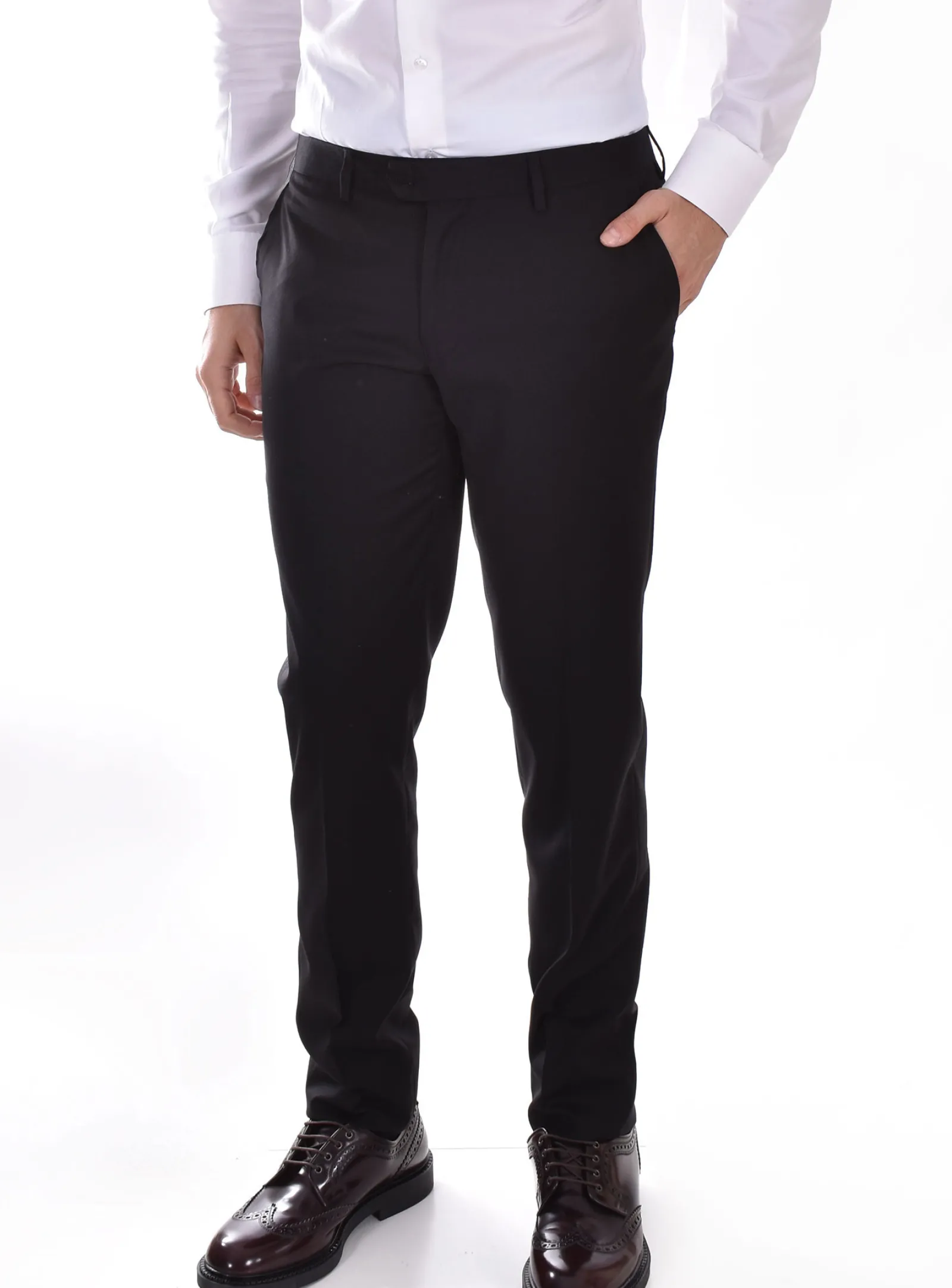 Marcel Morel Abiti<Abito nero slim 2 bottoni