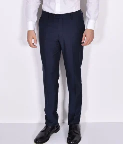 Marcel Morel Abiti<Abito smoking gilet doppiopetto blu