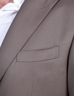 SANTANIELLO Abiti<Abito Vitale Barberis cacao 110's