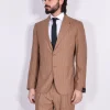 TAGLIATORE Abiti<Abito gessato fresco lana seta coccio 2SMC26K11