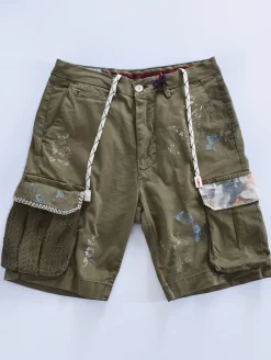 BOB Bermuda<Bermuda verde militare tasconi Bud