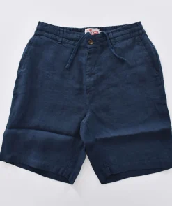 MC2 SAINT BARTH Bermuda<Bermuda blu navy lino Ischia