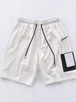 YES LONDON Bermuda<Bermuda bianco tasca patch