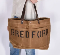 BREDFORD Borse<Borsa Waco canvas ruggine