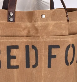 BREDFORD Borse<Borsa Waco canvas ruggine