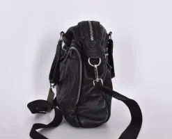 ANDREA D'AMICO Borse<Borsa D'amico tracolla lavoro Bruxelles pelle nera
