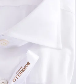 BORRIELLO Camicie<Camicia bianca cucita a mano Marechiaro cotone