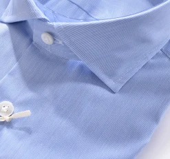 GUGLIELMINOTTI Camicie<Camicia righe strette bianco blu