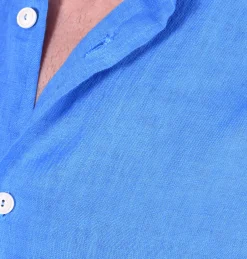 MC2 SAINT BARTH Camicie<Camicia azzurro Pamplona lino bluetto