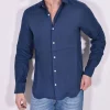 MC2 SAINT BARTH Camicie<Camicia Pamplona lino blu