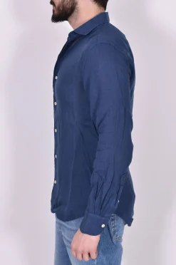MC2 SAINT BARTH Camicie<Camicia Pamplona lino blu