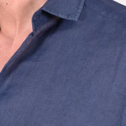 MC2 SAINT BARTH Camicie<Camicia Pamplona lino blu