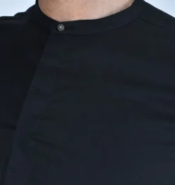 OFFICINA 36 Camicie<Camicia collo coreano nera