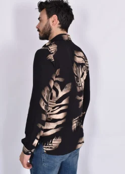 OFFICINA 36 Camicie<Camicia nera zumba Pelinga