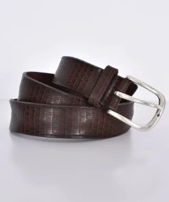 ORCIANI Cinture<Cintura bull soft intagli moro