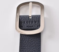 ORCIANI Cinture<Cintura dollaro double blu navy sigaro