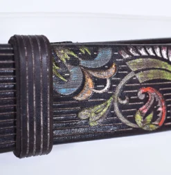 ORCIANI Cinture<Cintura incisioni paisley