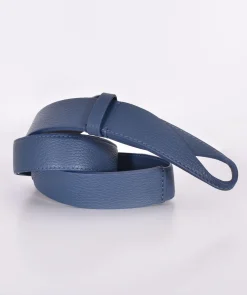 ORCIANI Cinture<Cintura nobuckle micron blu marino