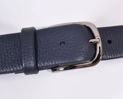 ORCIANI Cinture<Cintura pelle dollaro blu