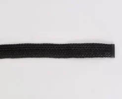 ORCIANI Cinture<Cintura pelle intrecciata nera