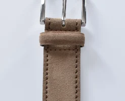 ORCIANI Cinture<Cintura suede corteccia amalfi