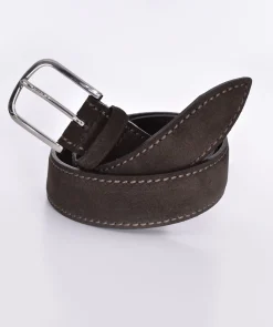 ORCIANI Cinture<Cintura suede marrone amalfi
