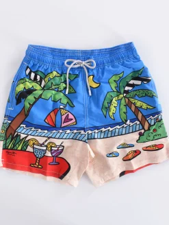 MC2 SAINT BARTH Costumi<Costume bagno Britto relax palme spiaggia