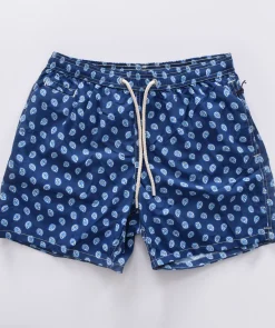 MC2 SAINT BARTH Costumi<Costume bagno blu Paisley tie