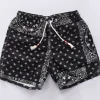 MC2 SAINT BARTH Costumi<Costume bagno jumbo foulard nero damaschi