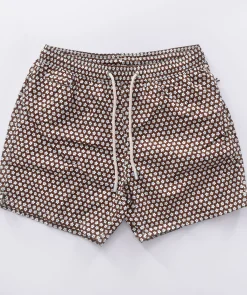 MC2 SAINT BARTH Costumi<Costume bagno marrone Ashly fiorellini