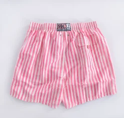 MC2 SAINT BARTH Costumi<Costume bagno righe bianco rosa Stripes