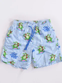 MC2 SAINT BARTH Costumi<Costume Crocco surf Crypto Puppets stripes