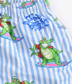 MC2 SAINT BARTH Costumi<Costume Crocco surf Crypto Puppets stripes