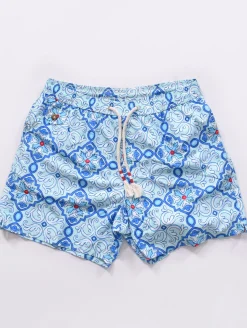 MC2 SAINT BARTH Costumi<Costume maj ceramic azzurro