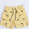 MC2 SAINT BARTH Costumi<Costume righe squali giallo