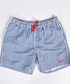 MC2 SAINT BARTH Costumi<Costume righe bianco blu Stripes