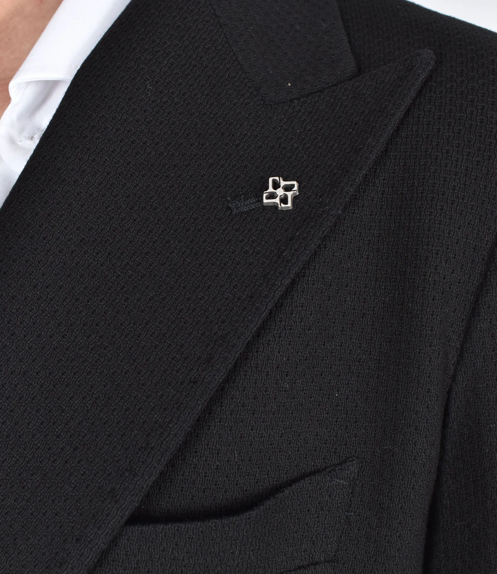 TAGLIATORE Giacche<Giacca doppiopetto maglia nero 1SMJ20K