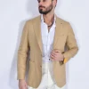 TAGLIATORE Giacche<Giacca lino beige 1SMC22K