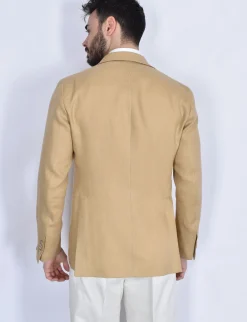 TAGLIATORE Giacche<Giacca lino beige 1SMC22K