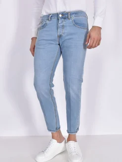 BE ABLE Jeans<Jeans Davis shorter blu chiaro corto VNC