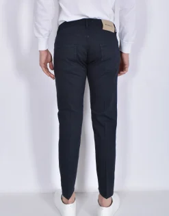 BE ABLE Jeans<Jeans Davis Shorter blu notte BRT cotone leggero