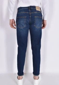 BE ABLE Jeans<Jeans Davis shorter blu scuro corto VNC