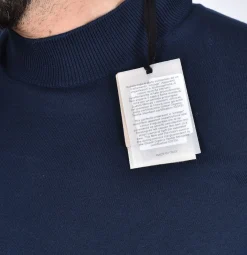 GRAN SASSO Maglie<Maglia lupetto mezza manica vintage organic cotton blu