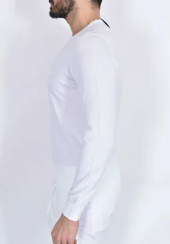 GRAN SASSO Maglie<Maglia maniche lunghe organic cotton bianco