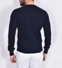 GRAN SASSO Maglie<Maglia maniche lunghe organic cotton blu